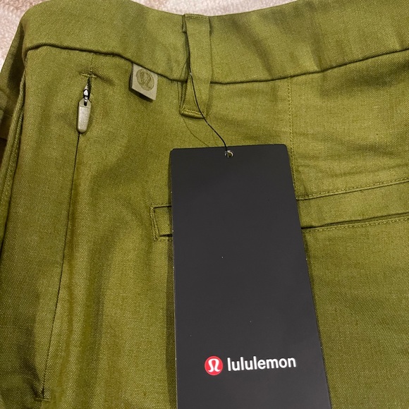 Lululemon Commission Short Classic 9” Juniper Green Mens size 34 new - Picture 6 of 7
